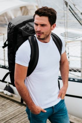 Stor duffelbag med trykk av logo