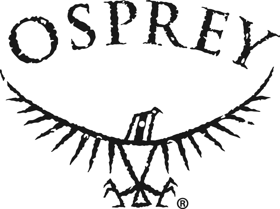 Osprey med bedriftslogo