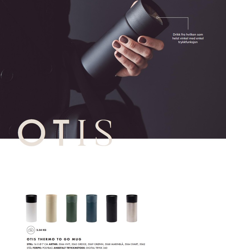 vinga otis termokopp med logo