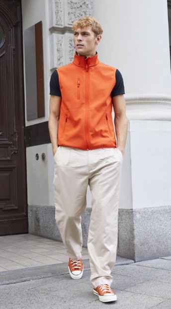 clique softshell vest