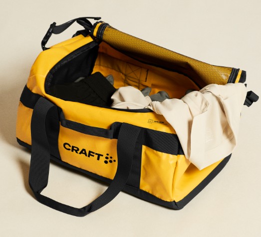 craft duffelbag med logo trykk