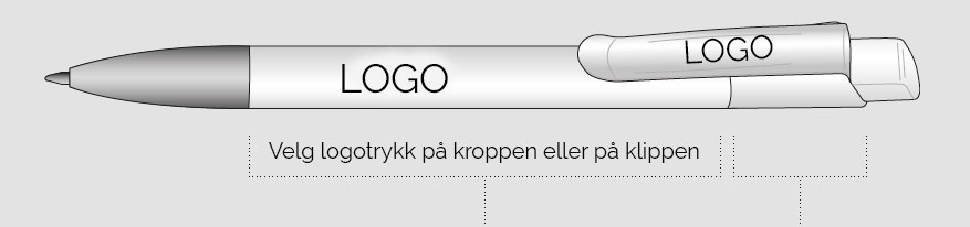 kulepenner med eget logotrykk