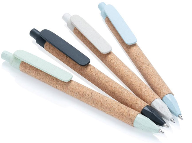 miljøvennlige penner med trykk av logo
