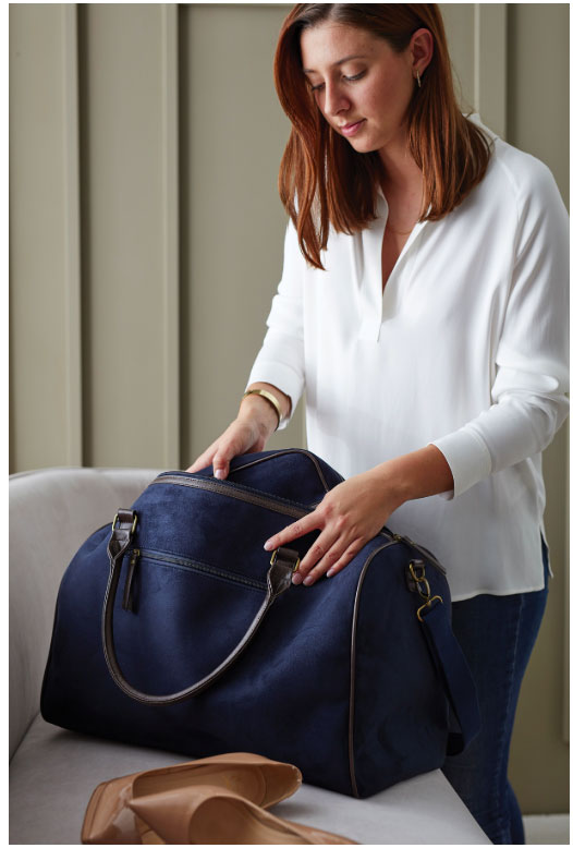 vinga hunton weekendbag med logo