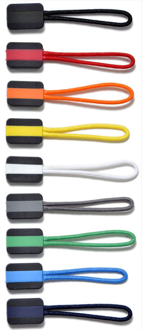 zip puller farger